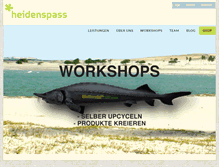 Tablet Screenshot of heidenspass.cc